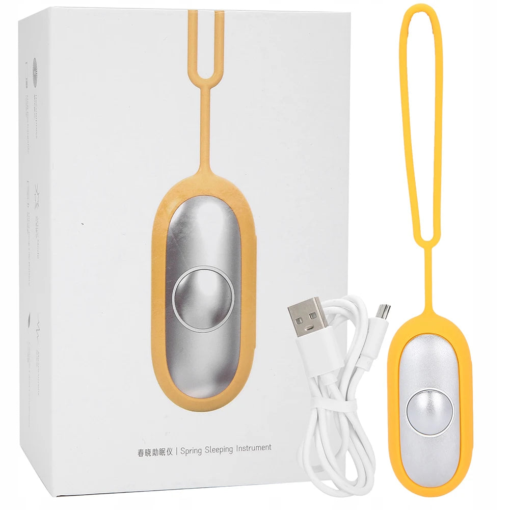Handheld Micro-Current Instrument Improve Deep Sleep Handheld Relaxation Device USB Charging Improved Insomnia Artifact for Home